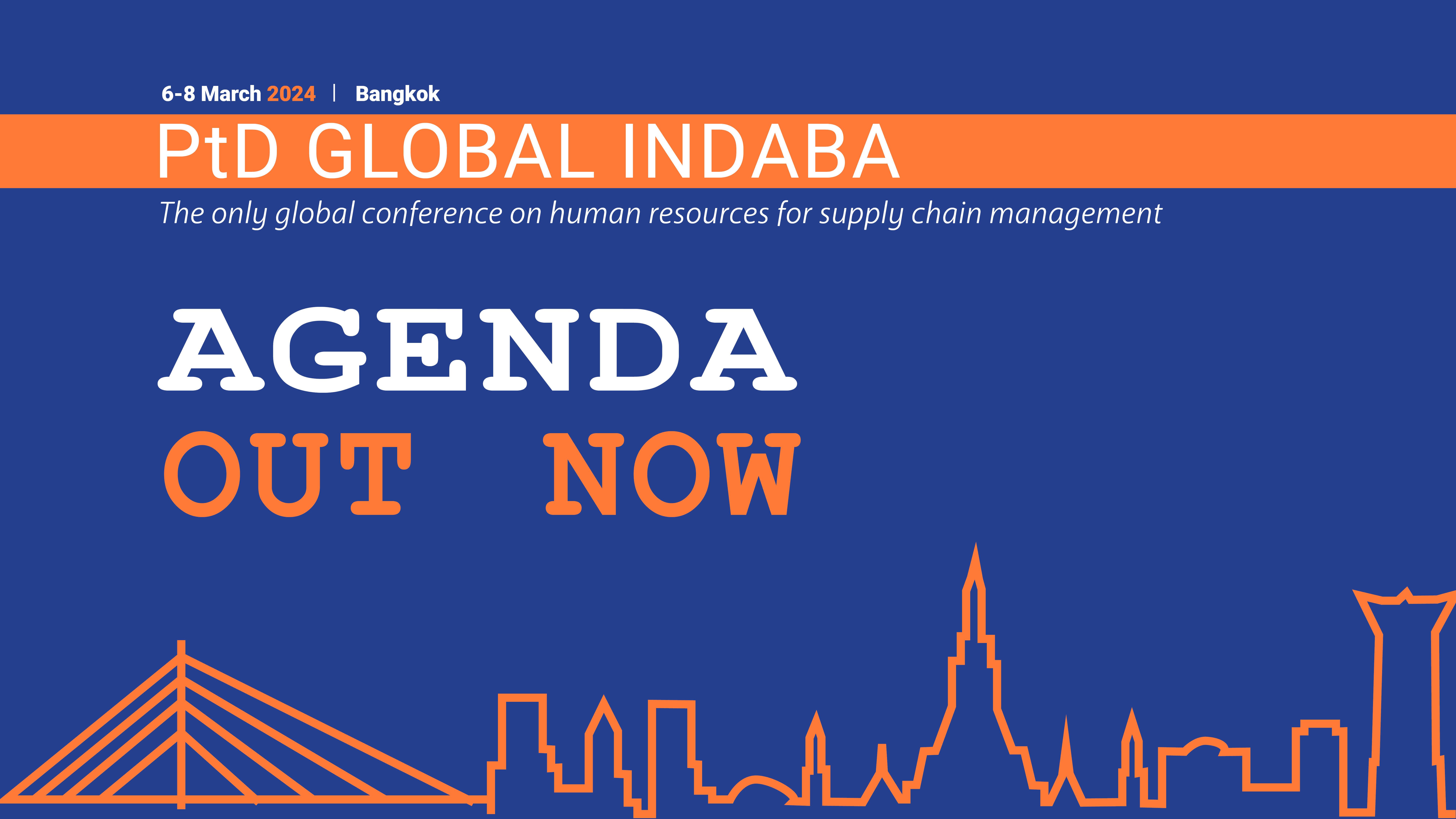 PtD Global Indaba: Agenda out now