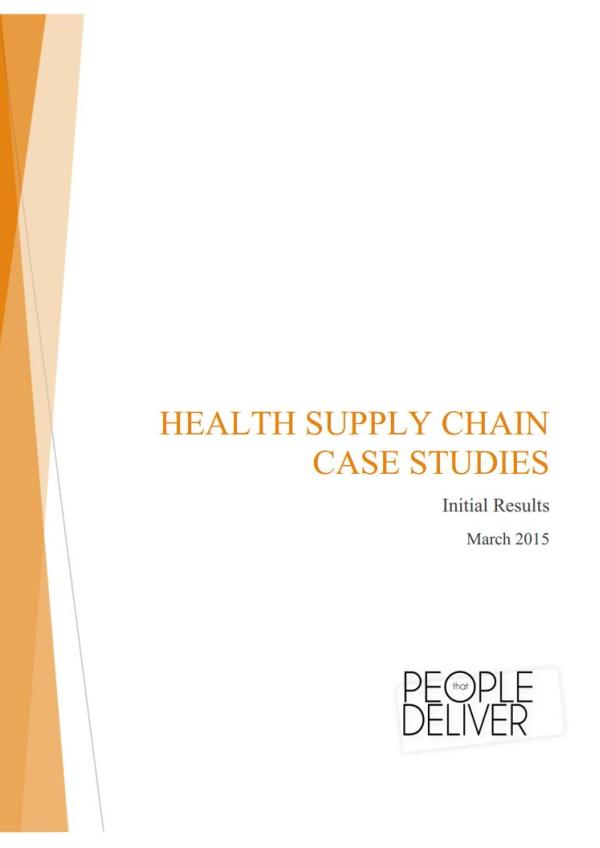 Health Supply Chain Case Studies