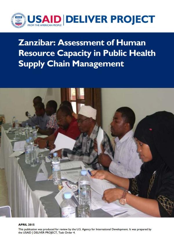 Zanzibar Assessment of Human Resource Capacity in Public Health Supply Chain Management