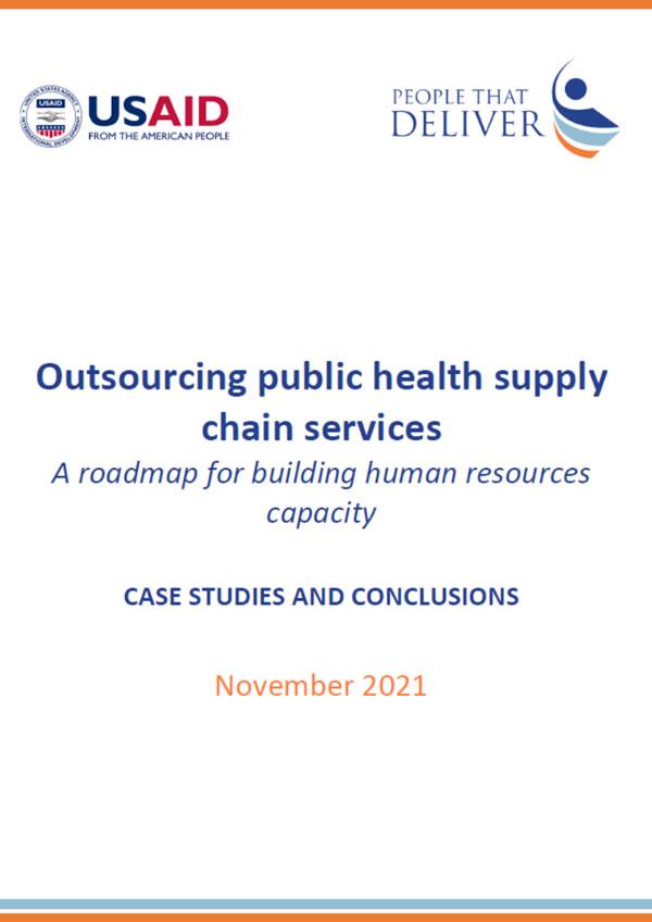 Outsourcing public health supply chain services: case studies and conclusions