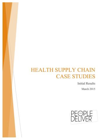 Health Supply Chain Case Studies
