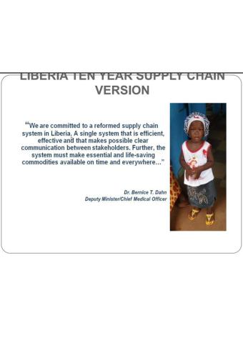 Liberia Ten Year Supply Chain