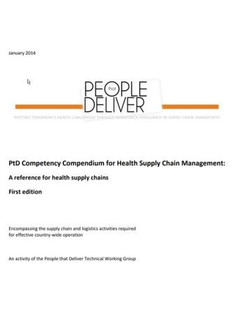 PtD Competency Compendium