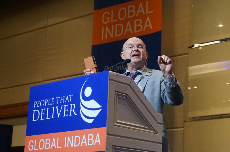 Andrew Brown at the PtD Global Indaba